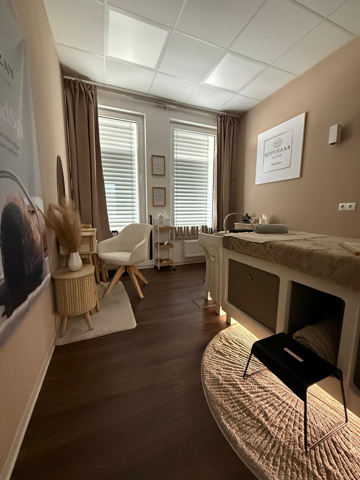 Behandlungsraum Head Spa